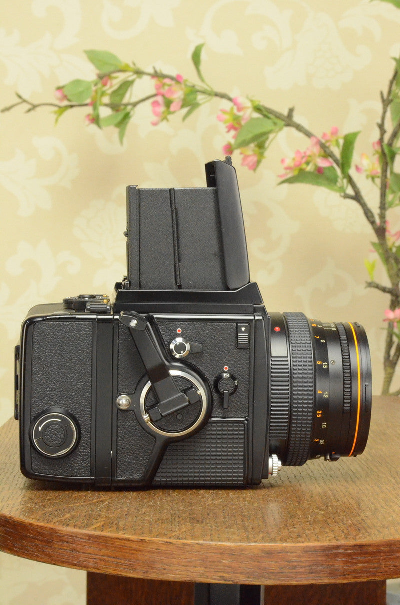 Zenza Bronica SQ-A F2.8, Tested, Back, 0 Finder, Prism AE w⁄80mm
