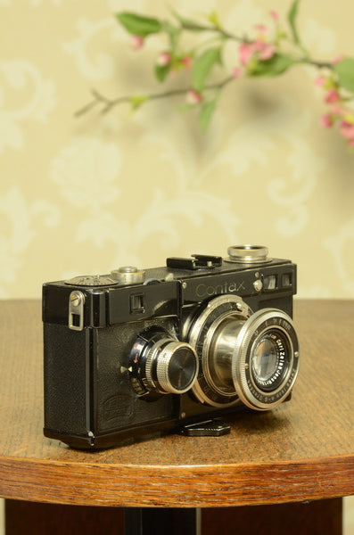 SUPERB! 1934 Zeiss Ikon Contax I, FRESHLY SERVICED! - Zeiss-Ikon- Petrakla Classic Cameras