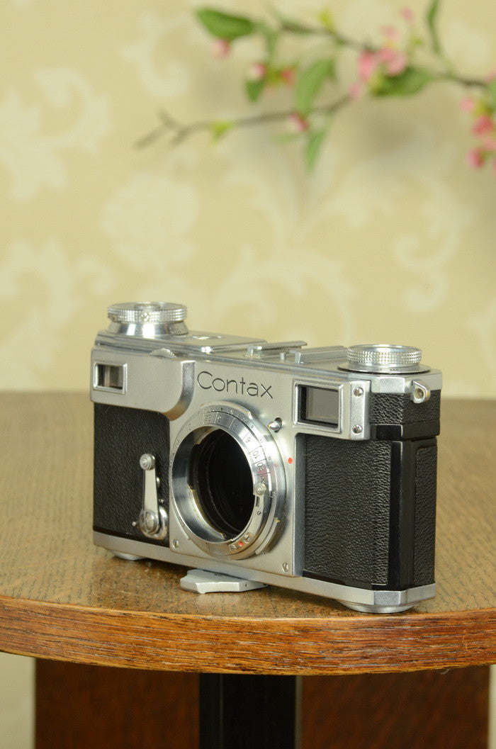 Appareil Photo Ancien Zeiss Ikon Contax II - Télémétrique - Pré-guerre (1936-1940)
