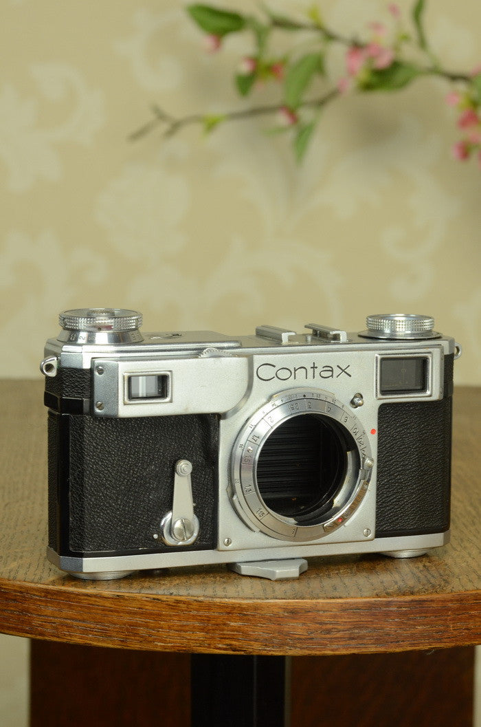 Appareil Photo Vintage Zeiss Ikon Contax II (1936-1940) - Télémétrique Pré-Guerre