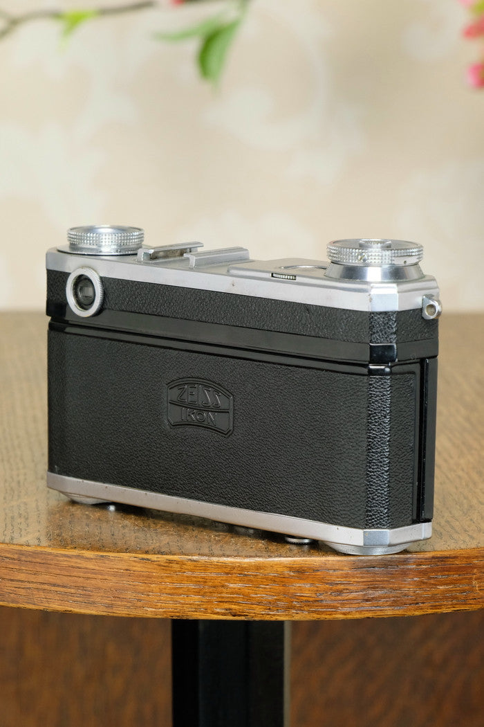 SUPERB! 1936 Zeiss Ikon Contax II, CLA’d Freshly Serviced! - Zeiss-Ikon- Petrakla Classic Cameras