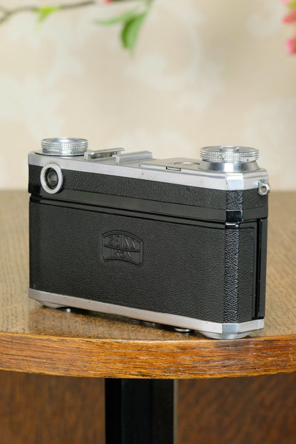 SUPERB! 1936 Zeiss Ikon Contax II, CLA’d Freshly Serviced! - Zeiss-Ikon- Petrakla Classic Cameras