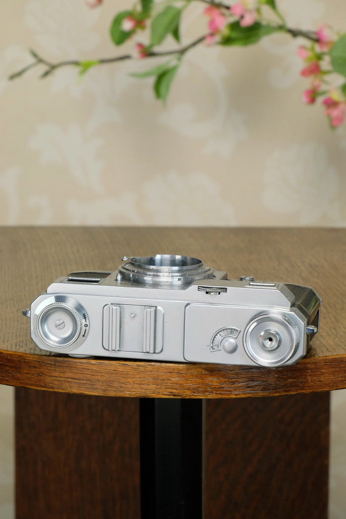 SUPERB! 1936 Zeiss Ikon Contax II, CLA’d Freshly Serviced! - Zeiss-Ikon- Petrakla Classic Cameras
