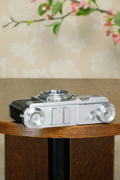 SUPERB! 1936 Zeiss Ikon Contax II, CLA’d Freshly Serviced! - Zeiss-Ikon- Petrakla Classic Cameras
