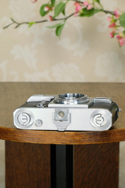 SUPERB! 1936 Zeiss Ikon Contax II, CLA’d Freshly Serviced! - Zeiss-Ikon- Petrakla Classic Cameras