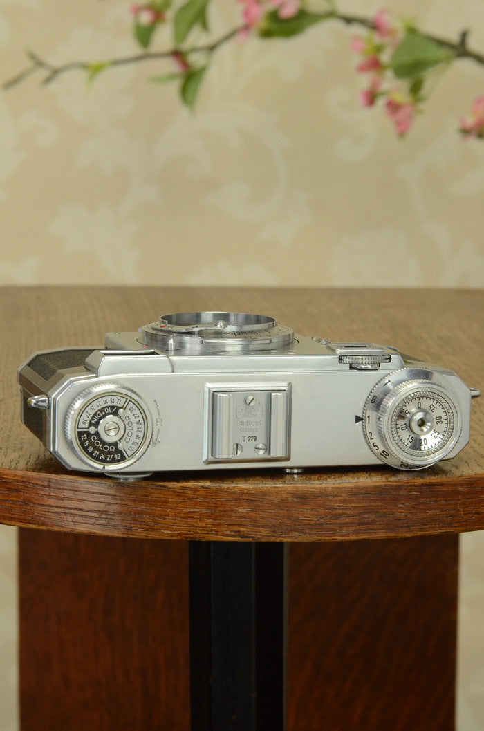 Excellent 1952 Zeiss Ikon Contax IIa,  Cleaned, Lubricated & Adjusted, CLA'd - Zeiss-Ikon- Petrakla Classic Cameras