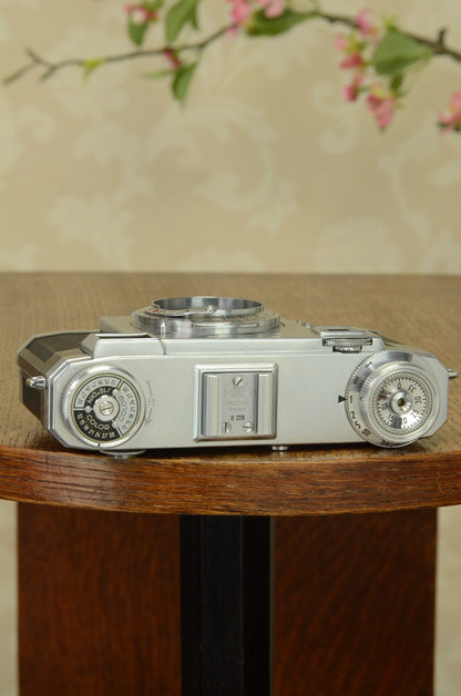 Excellent 1952 Zeiss Ikon Contax IIa,  Cleaned, Lubricated & Adjusted, CLA'd - Zeiss-Ikon- Petrakla Classic Cameras