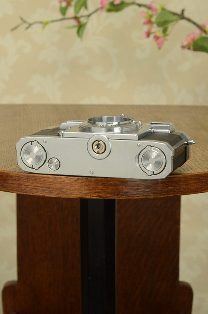 Excellent 1952 Zeiss Ikon Contax IIa,  Cleaned, Lubricated & Adjusted, CLA'd - Zeiss-Ikon- Petrakla Classic Cameras