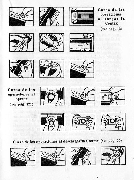 La Contax, y su manejo, (original). Free Shipping! - Zeiss-Ikon- Petrakla Classic Cameras
