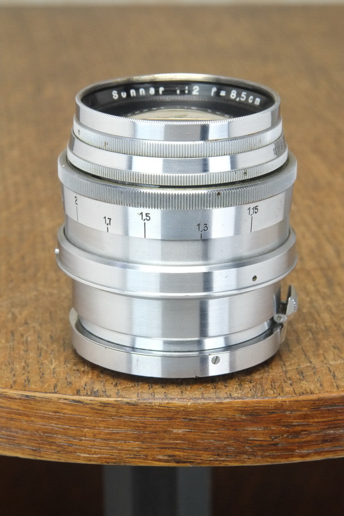 1938 Carl-Zeiss Jena 2.0/8.5cm (85mm) Sonnar Lens for Contax 1938 Carl-Zeiss Jena 2.0/8.5cm (85mm) Sonnar Lens for Contax