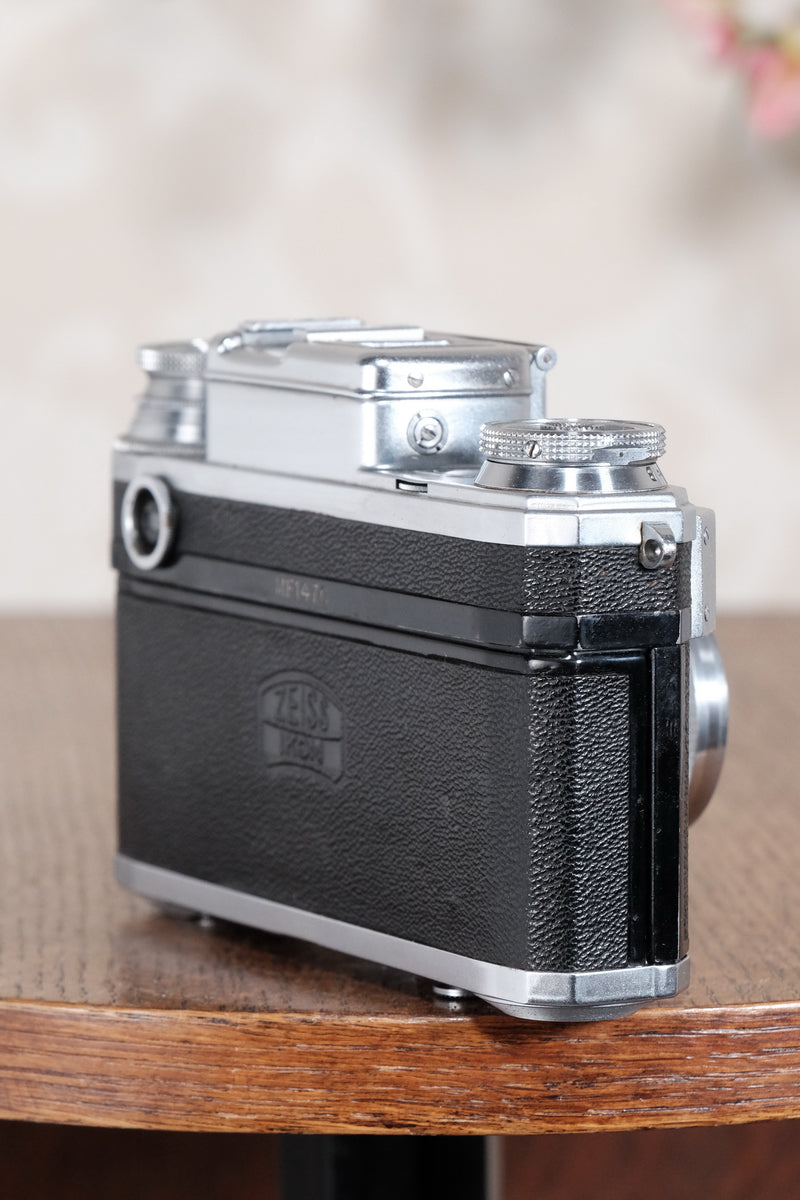 RARE! 1941 German Navy Zeiss-Ikon Contax Camera, Freshly Serviced - Zeiss-Ikon- Petrakla Classic Cameras