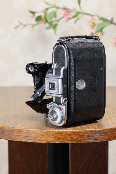 Superb! 1938 6x4.5 ZEISS-IKON SUPER IKONTA A, Tessar lens, CLA’d - Zeiss-Ikon- Petrakla Classic Cameras