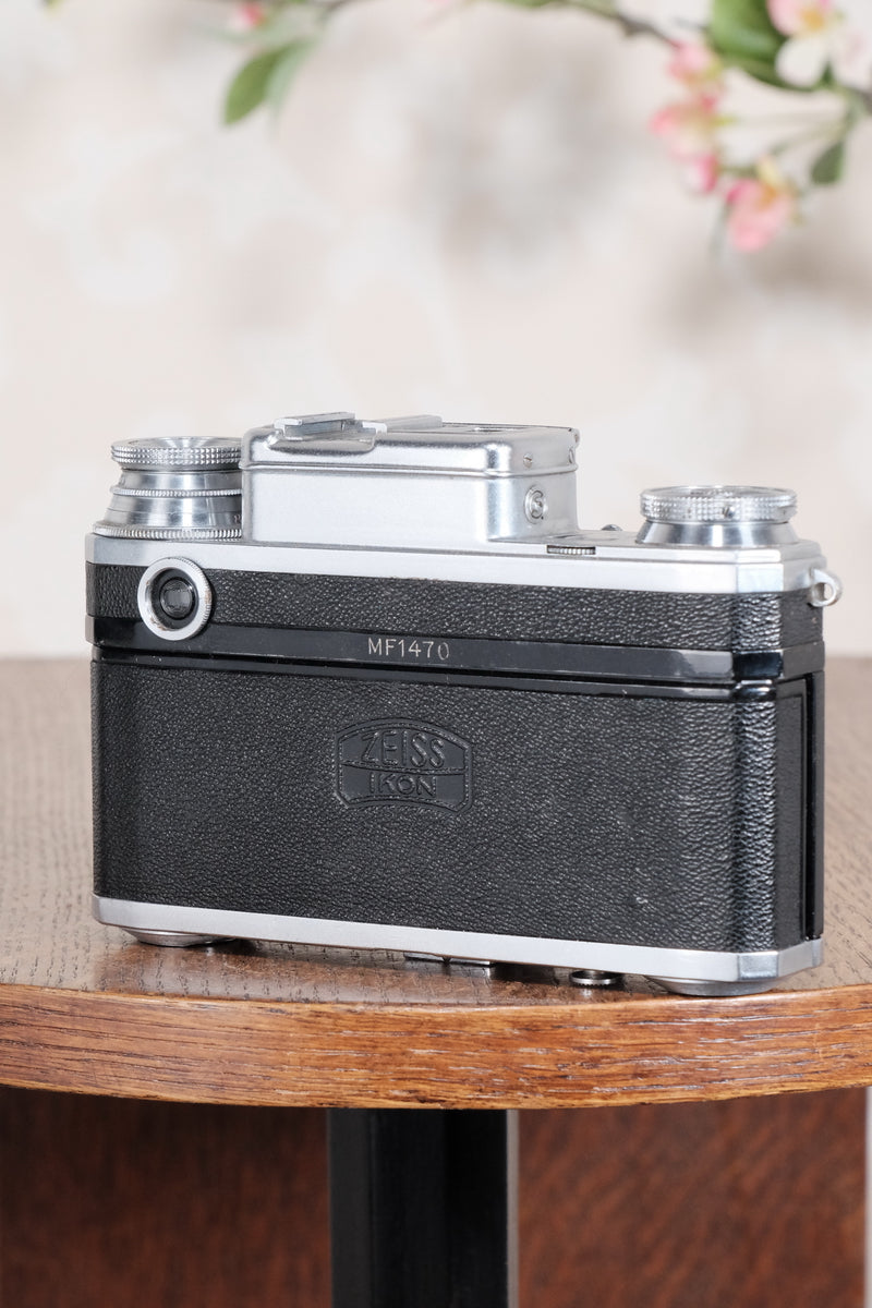 RARE! 1941 German Navy Zeiss-Ikon Contax Camera, Freshly Serviced - Zeiss-Ikon- Petrakla Classic Cameras