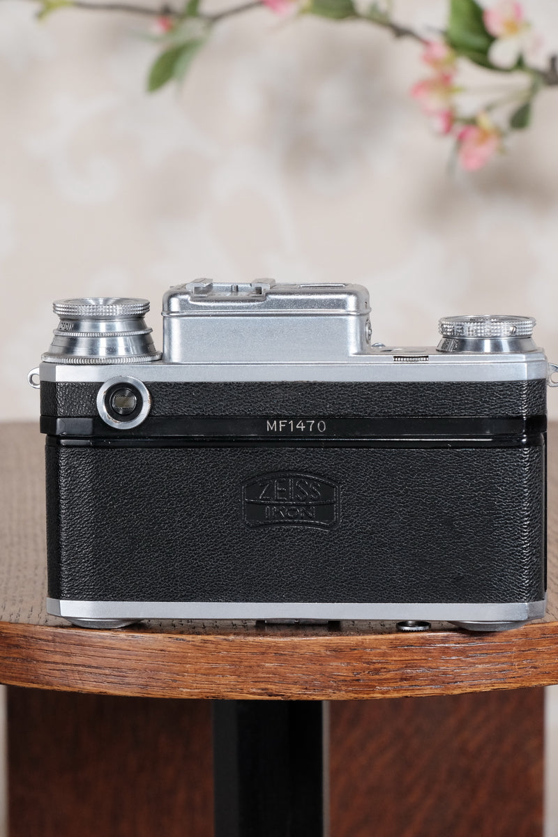 RARE! 1941 German Navy Zeiss-Ikon Contax Camera, Freshly Serviced - Zeiss-Ikon- Petrakla Classic Cameras