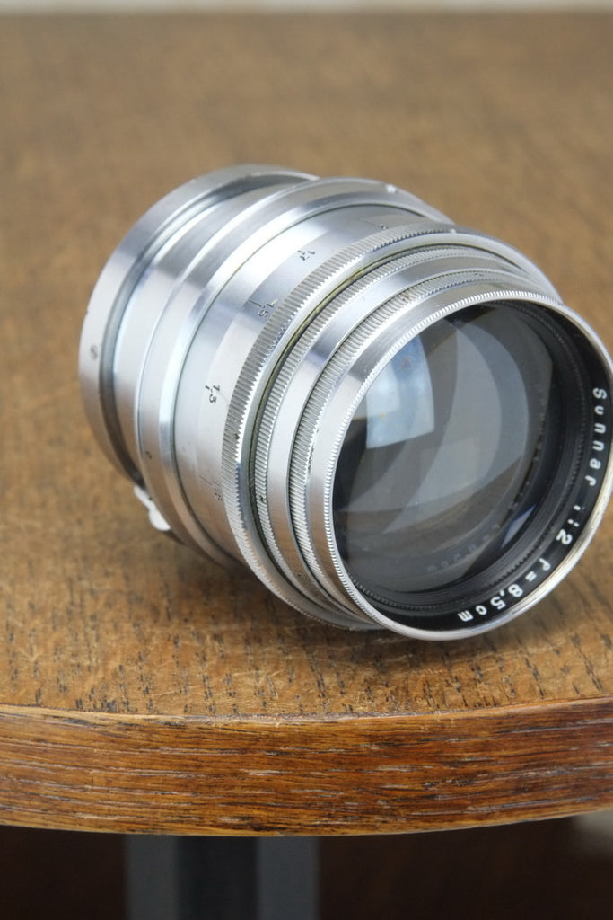 ベルギー製 Carl Zeiss Jena Sonnar 8.5cm F2 戦前モデル | maximise.mu