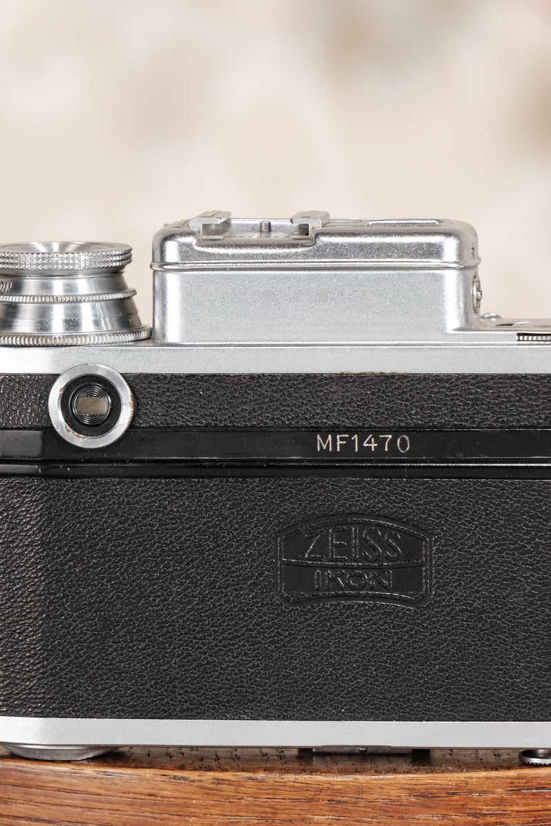 RARE! 1941 German Navy Zeiss-Ikon Contax Camera, Freshly Serviced - Zeiss-Ikon- Petrakla Classic Cameras