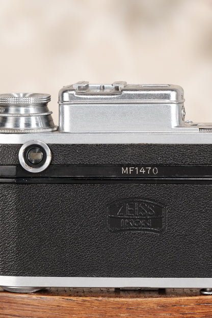RARE! 1941 German Navy Zeiss-Ikon Contax Camera, Freshly Serviced - Zeiss-Ikon- Petrakla Classic Cameras