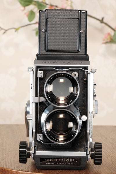 Near Mint! 1962 Mamiya C3 TLR, CLA'd, Freshly Serviced! - Voigtlander- Petrakla Classic Cameras