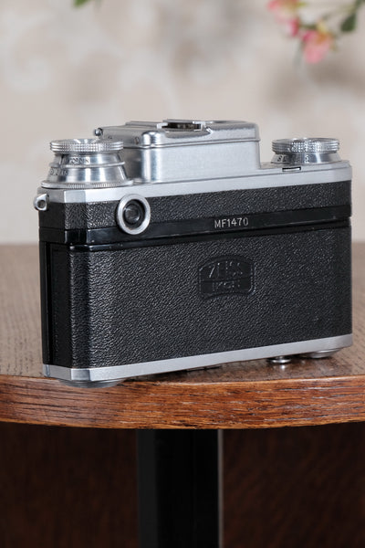 RARE! 1941 German Navy Zeiss-Ikon Contax Camera, Freshly Serviced - Zeiss-Ikon- Petrakla Classic Cameras