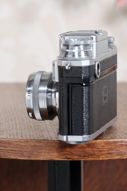 RARE! 1941 German Navy Zeiss-Ikon Contax Camera, Freshly Serviced - Zeiss-Ikon- Petrakla Classic Cameras