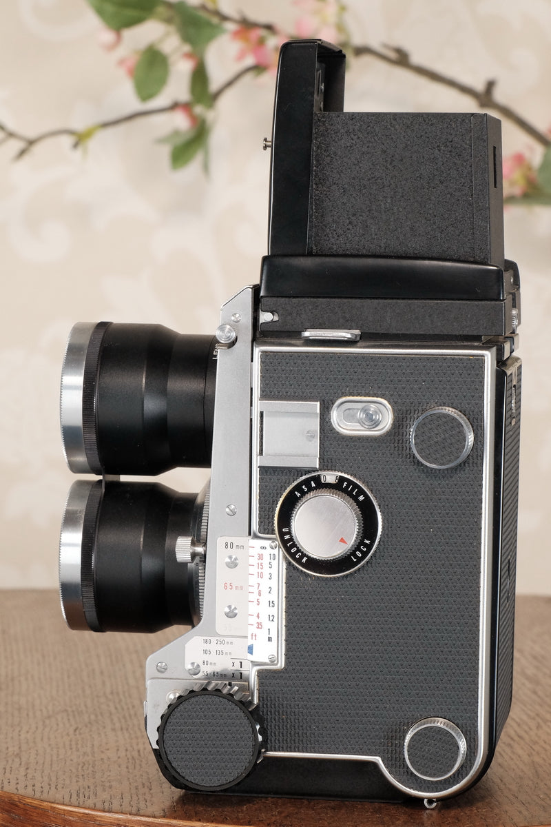 Near Mint! 1962 Mamiya C3 TLR, CLA'd, Freshly Serviced! - Voigtlander- Petrakla Classic Cameras