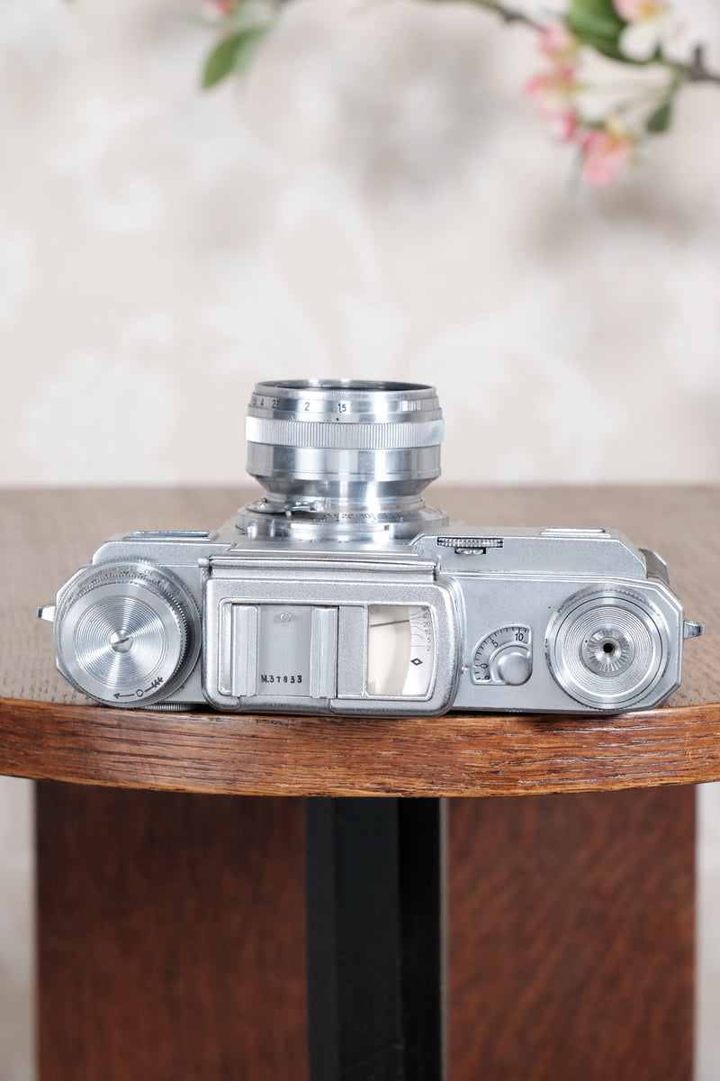 RARE! 1941 German Navy Zeiss-Ikon Contax Camera, Freshly Serviced - Zeiss-Ikon- Petrakla Classic Cameras