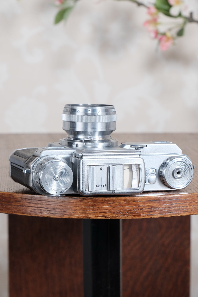 RARE! 1941 German Navy Zeiss-Ikon Contax Camera, Freshly Serviced - Zeiss-Ikon- Petrakla Classic Cameras