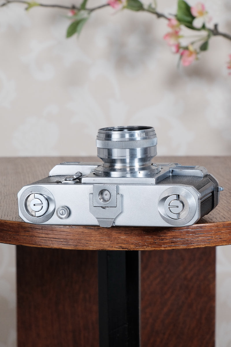 RARE! 1941 German Navy Zeiss-Ikon Contax Camera, Freshly Serviced - Zeiss-Ikon- Petrakla Classic Cameras