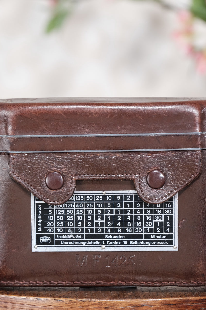 RARE! 1941 German Navy Zeiss-Ikon Contax Camera, Freshly Serviced - Zeiss-Ikon- Petrakla Classic Cameras