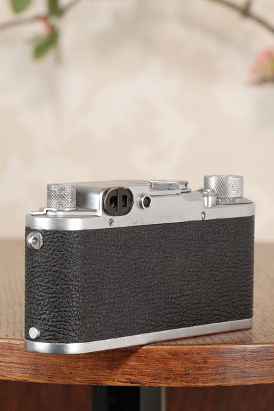 1950 Leitz Leica IIIf, Freshly Serviced. CLA’d - Leitz- Petrakla Classic Cameras