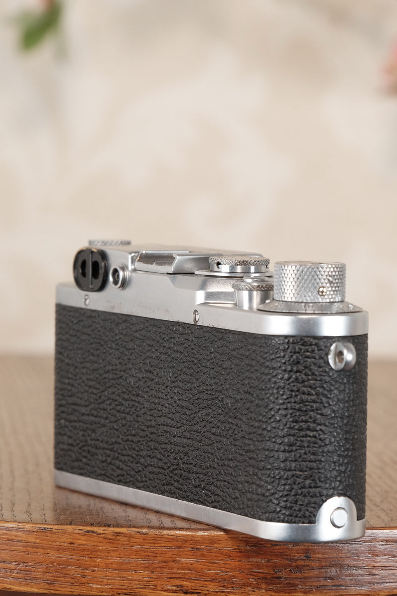1950 Leitz Leica IIIf, Freshly Serviced. CLA’d - Leitz- Petrakla Classic Cameras