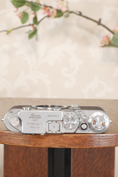 1950 Leitz Leica IIIf, Freshly Serviced. CLA’d - Leitz- Petrakla Classic Cameras
