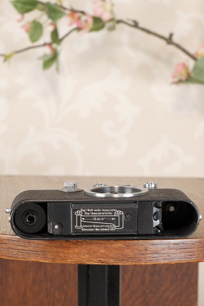 1950 Leitz Leica IIIf, Freshly Serviced. CLA’d - Leitz- Petrakla Classic Cameras
