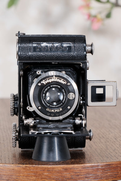 Rare 1934 Voigtlander Perkeo, CLA'd, Freshly Serviced! - Voigtlander- Petrakla Classic Cameras