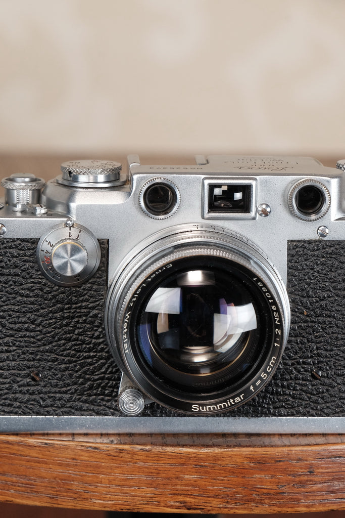 1946 LEITZ SUMMITAR, Coated 2.0/50mm lens - Leitz- Petrakla Classic Cameras