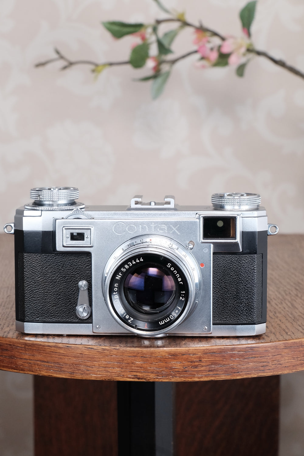 Superb! 1952 Zeiss Ikon Contax IIa with Lens. CLA'd, Freshly Serviced!