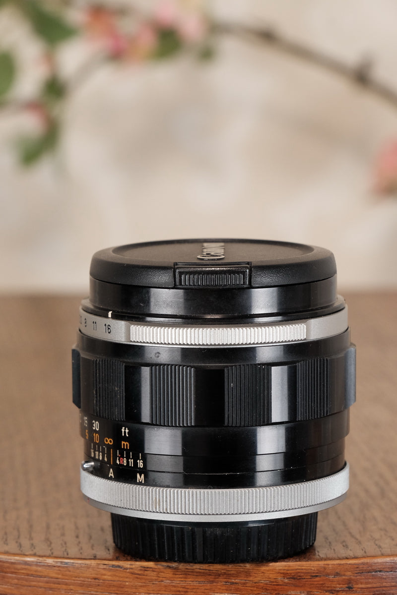 Near Mint! Canon 1.2/55mm FL lens - Canon- Petrakla Classic Cameras