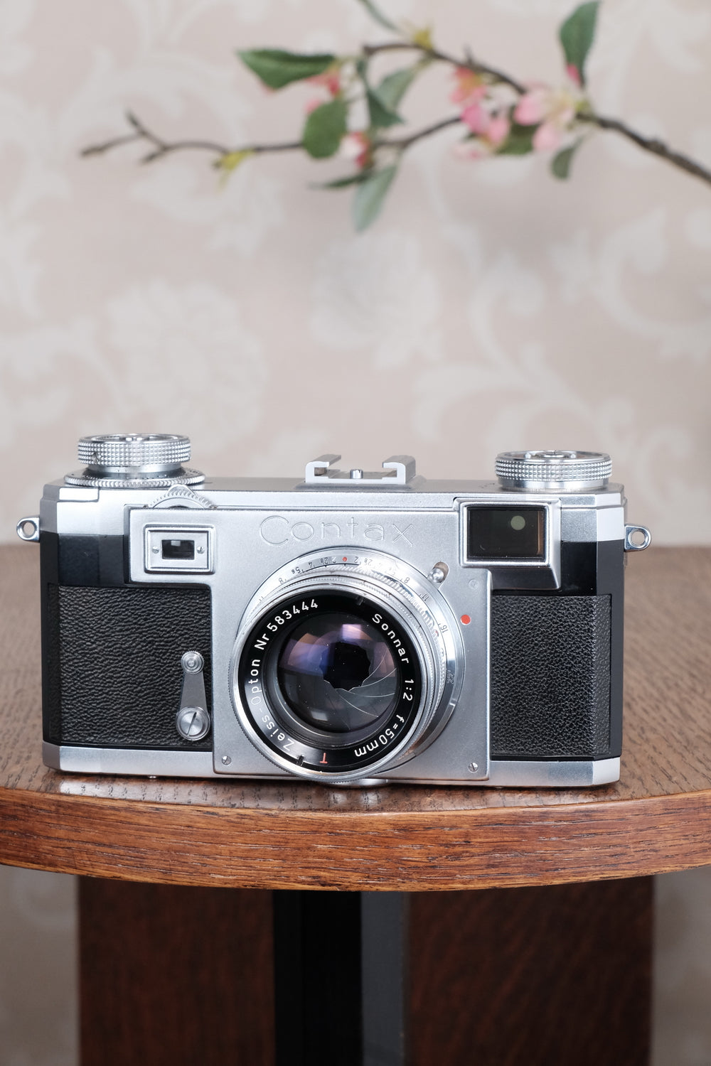 Superb! 1952 Zeiss Ikon Contax IIa with Lens. CLA'd, Freshly Serviced!