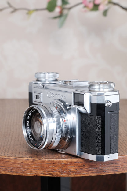 Superb! 1952 Zeiss Ikon Contax IIa with Lens. CLA'd, Freshly Serviced!