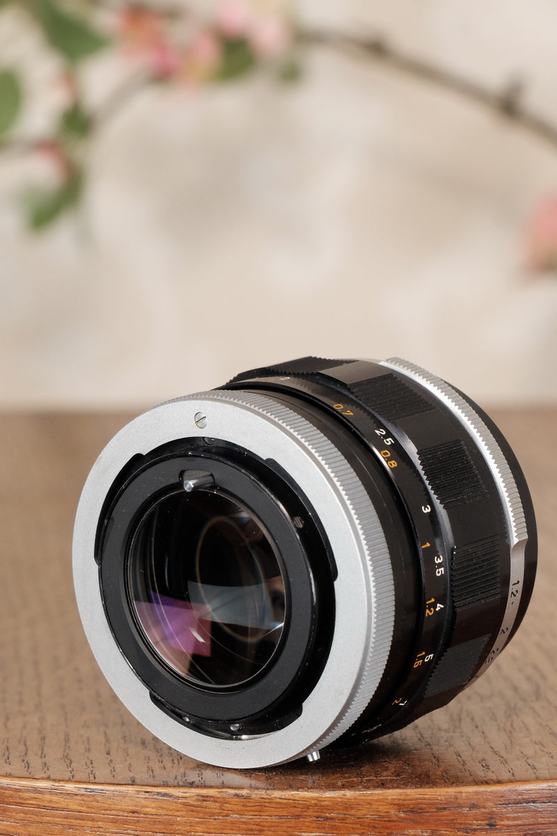 Near Mint! Canon 1.2/55mm FL lens - Canon- Petrakla Classic Cameras