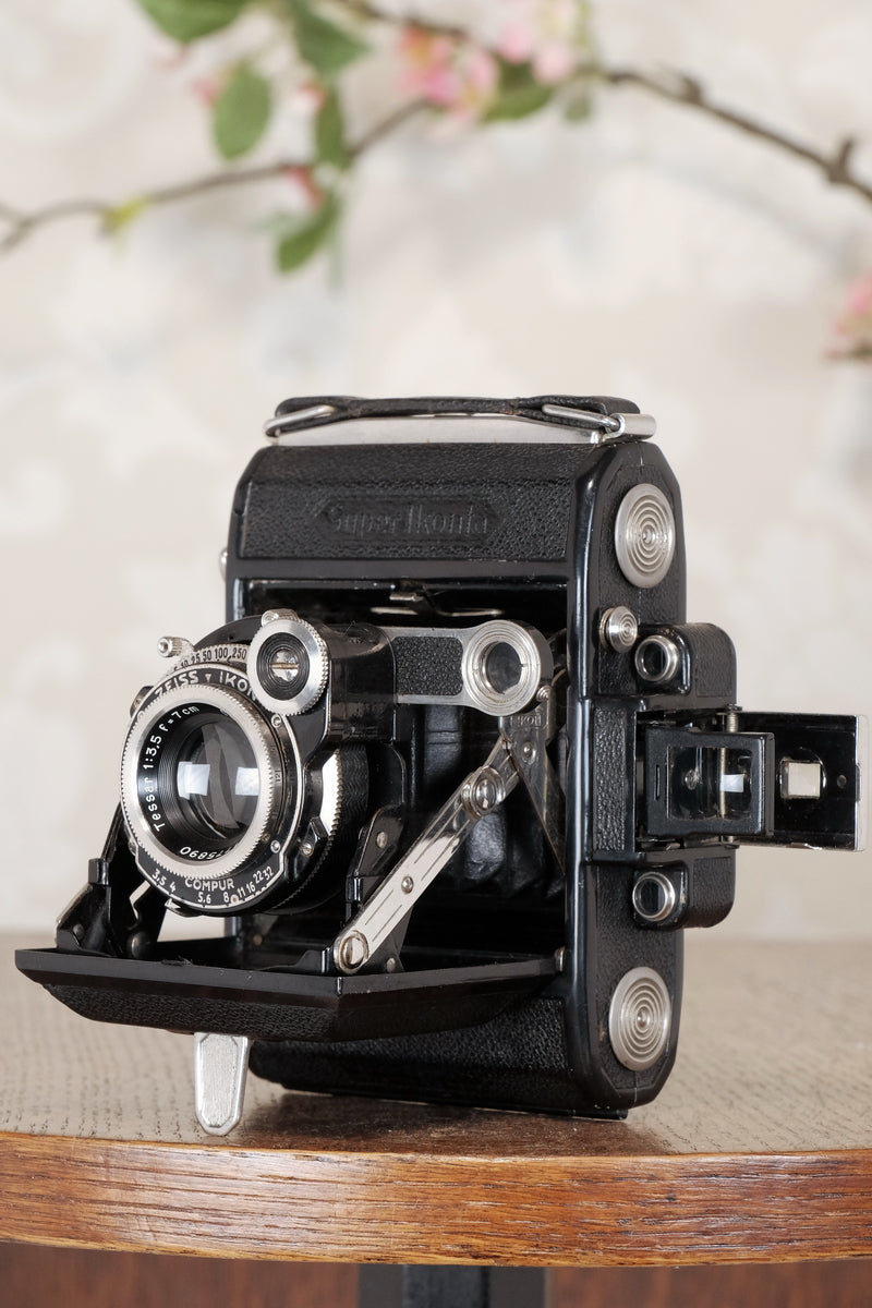 1936 ZEISS-IKON SUPER IKONTA A, 6x4.5, Tessar lens, CLA'd, Freshly Serviced!