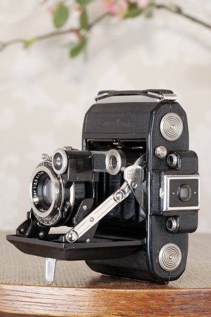 1936 ZEISS-IKON SUPER IKONTA A, 6x4.5, Tessar lens, CLA'd, Freshly Serviced!