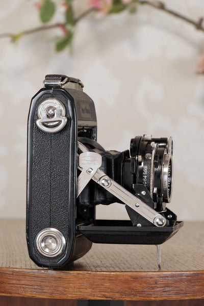 1936 ZEISS-IKON SUPER IKONTA A, 6x4.5, Tessar lens, CLA'd, Freshly Serviced!