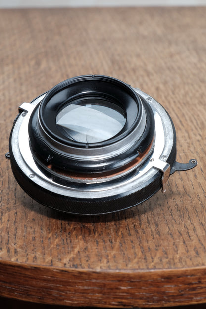 Rare! 1928 Voigtlander 165mm Heliar lens in a freshly Serviced Compur shutter.
