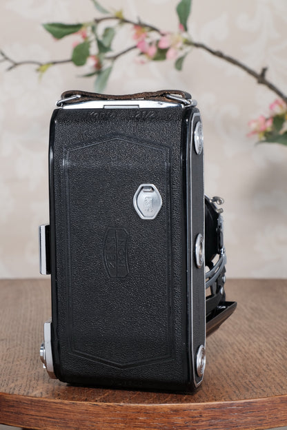 1938 6x9 Zeiss Ikon Ikonta, Freshly Serviced, CLA'd, Freshly Serviced!