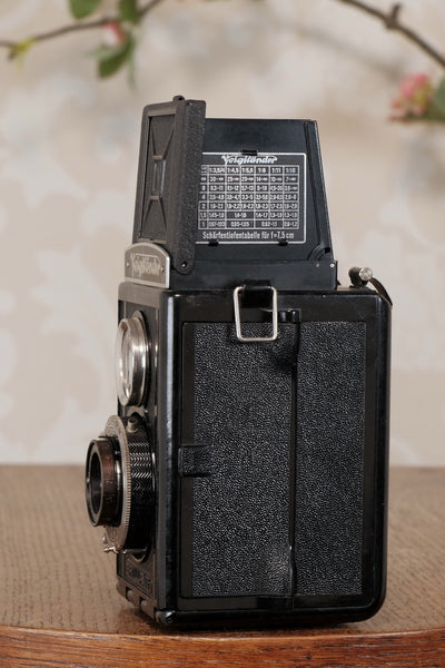 Superb 1938 Voigtlander Brillant 6x6 TLR, CLA'd, Freshly Serviced!