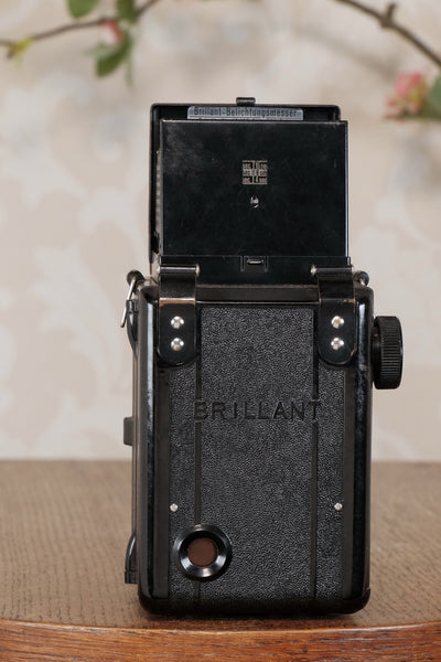 Superb 1938 Voigtlander Brillant 6x6 TLR, CLA'd, Freshly Serviced!