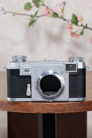 Circa 1952 Zeiss Ikon Contax IIa, Freshly serviced, CLA’d - Zeiss-Ikon- Petrakla Classic Cameras