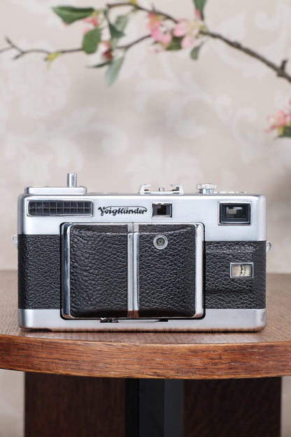SUPERB! 1956 Voigtlander Vitessa 35mm rangefinder  camera, Freshly Serviced, CLAd!
