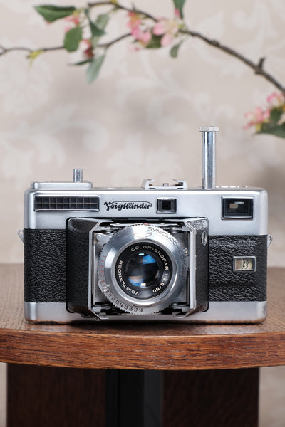 SUPERB! 1956 Voigtlander Vitessa 35mm rangefinder  camera, Freshly Serviced, CLAd!